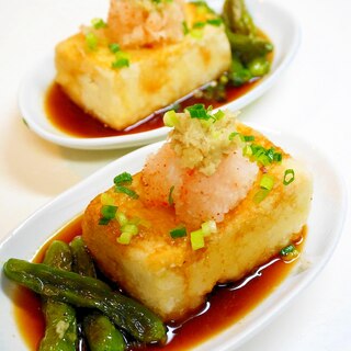 定番・あつあつふわふわ！揚げ出し豆腐